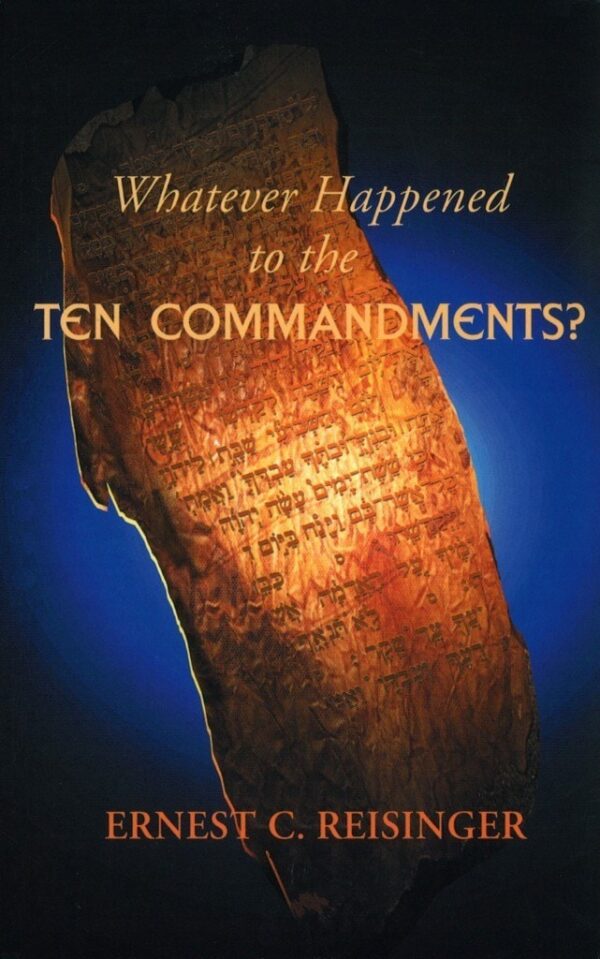 What happened to the ten commandments