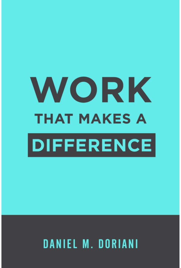 Work that makes a difference