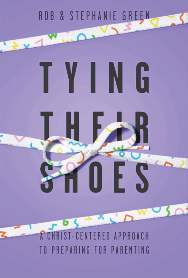 Tying their shoes