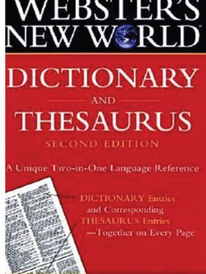 Webster’s New World Dictionary and Thesaurus