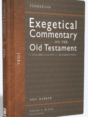 Exegetical Commentary on the Testament – A discourse analysis of the Hebrew Bible