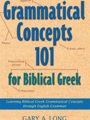 Grammatical concepts 101 for biblical Greek