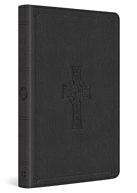 ESV Value Thinline Bible (TruTone, Charcoal, Celtic Cross Design) - Image 3