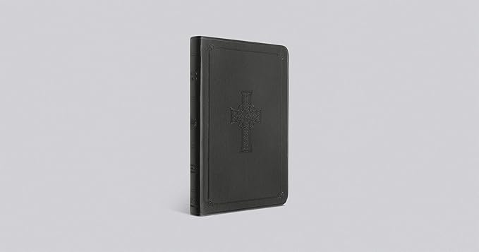 ESV Value Thinline Bible (TruTone, Charcoal, Celtic Cross Design) - Image 4