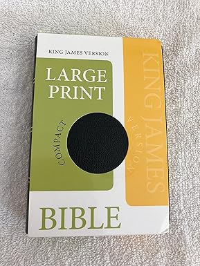 Holy Bible King James Version - Large Print Compact Bible - Image 3