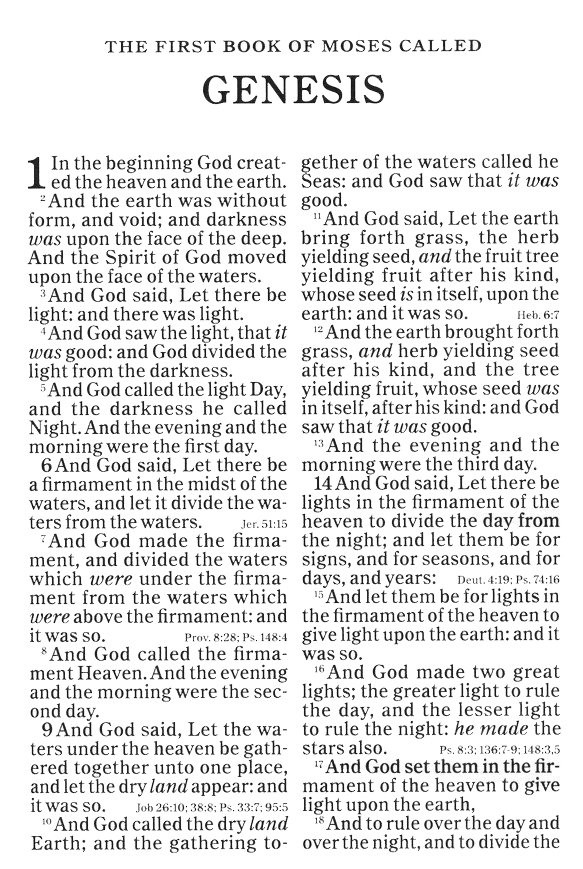 KJV Super Giant Print Reference Bible (Holman) - Image 3