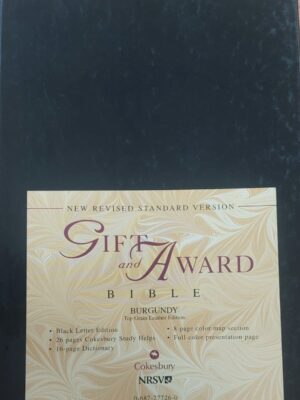 NRSV Gift & Award Bible: Purple Imitation Leather