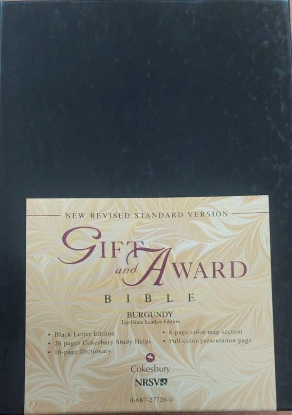 NRSV Gift & Award Bible: Purple Imitation Leather