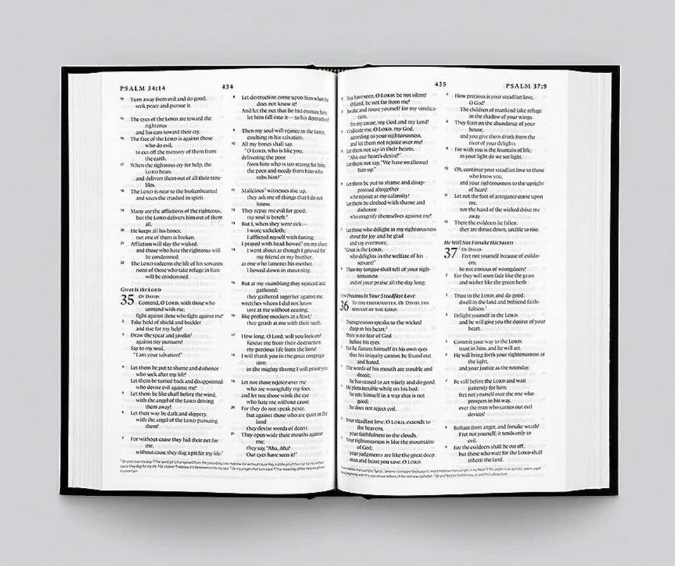 ESV Church Bible (Black) (2018, Hardcover) - Image 3