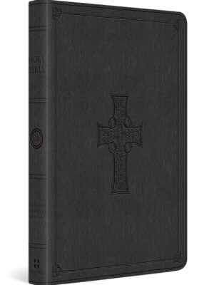 ESV - Value Thinline Bible ( TruTone, Charcoal, Celtic Cross Design)