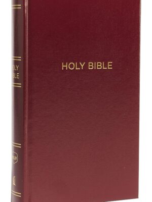 NKJV - Personal size maroon hardcover