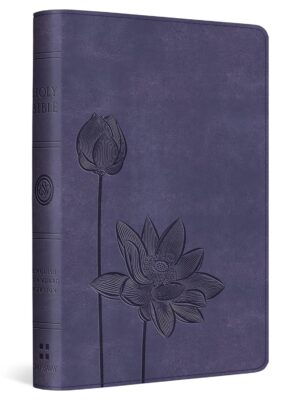 Compact Bible (Trutone, Lavender, Bloom design)