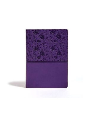 Holman Study Bible: NKJV Edition, Purple LeatherTouch, Indexed Imitation Leather