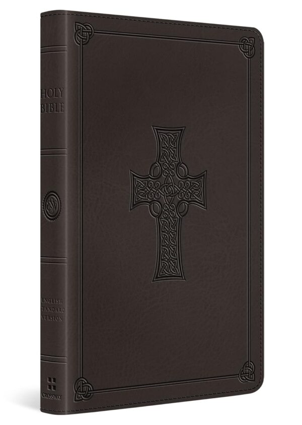 ESV Value Thinline Bible (TruTone, Charcoal, Celtic Cross Design)