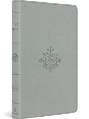 ESV Large Print Value Thinline Bible TruTone®, River Stone, Branch Design