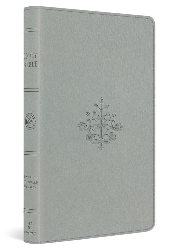 ESV Large Print Value Thinline Bible TruTone®, River Stone, Branch Design