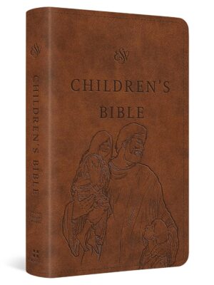 ESV Children's Bible (TruTone, Brown, Let the Children Come Design)
