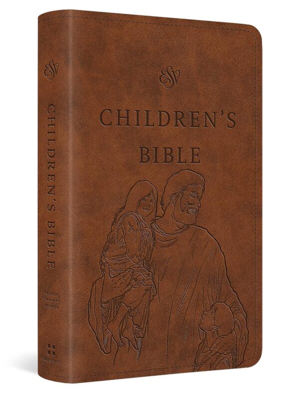 ESV Children's Bible (TruTone, Brown, Let the Children Come Design)