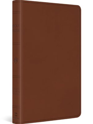ESV Large Print Value Thinline Bible (TruTone, Camel)