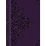 ESV Large Print Value Thinline Bible (TruTone, Lavender, Filigree Design)