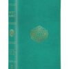 ESV Large Print Compact Bible, Red Letter (TruTone, Teal, Bouquet Design)