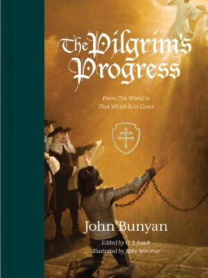 Cover of The Pilgrim’s Progress by John Bunyan, depicting the allegorical journey of Christian toward the Celestial City.