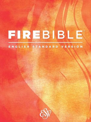 Cover of fire bible ESV hardcover by Hendrickson Bibles