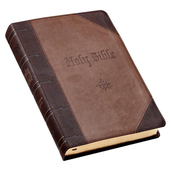 KJV Holy Bible, Giant Print Full-size Faux Leather Red Letter Edition