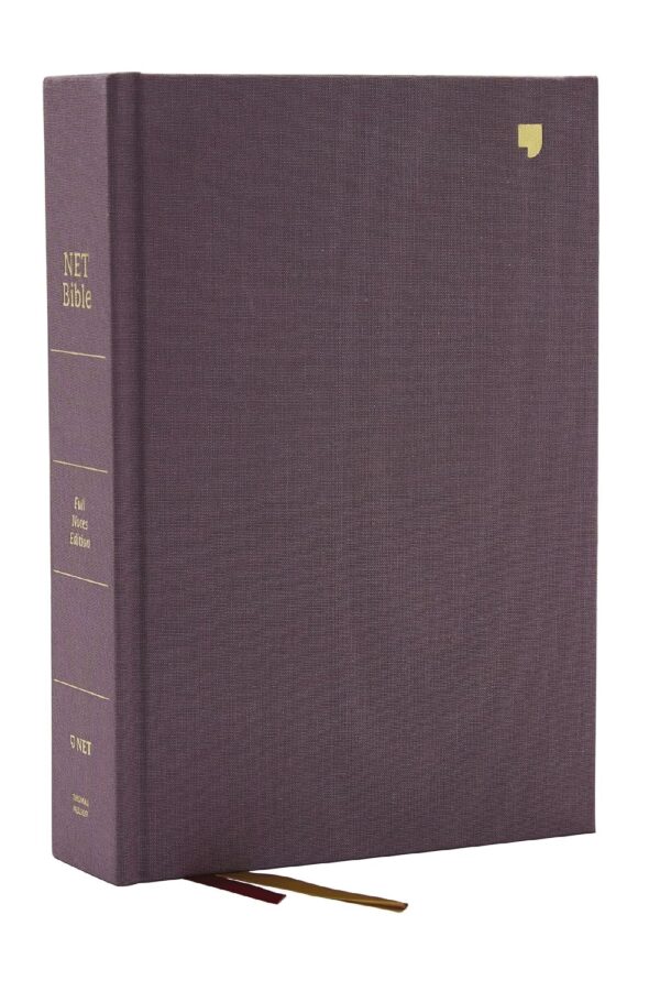 Cover of NET Bible by Thomas Nelson hard cover