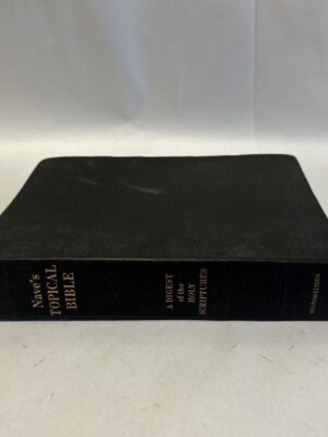 Nave's Topical Bible Leather Bound – A Digest of the Holy Scriptures Study Reference Book
