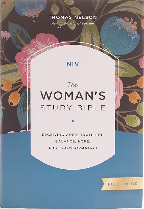 NIV The Woman’s Study Bible Hardcover Full-Color Front Cover – Receiving God’s Truth for Balance, Hope, and Transformation