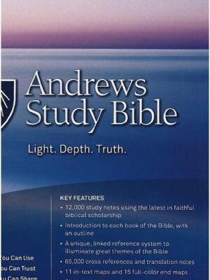 Cover of NKJV Andrews Study Bible (Large Print) available in theowell libraries kenya