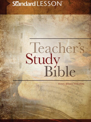 Cover of teachers study bible by KJV