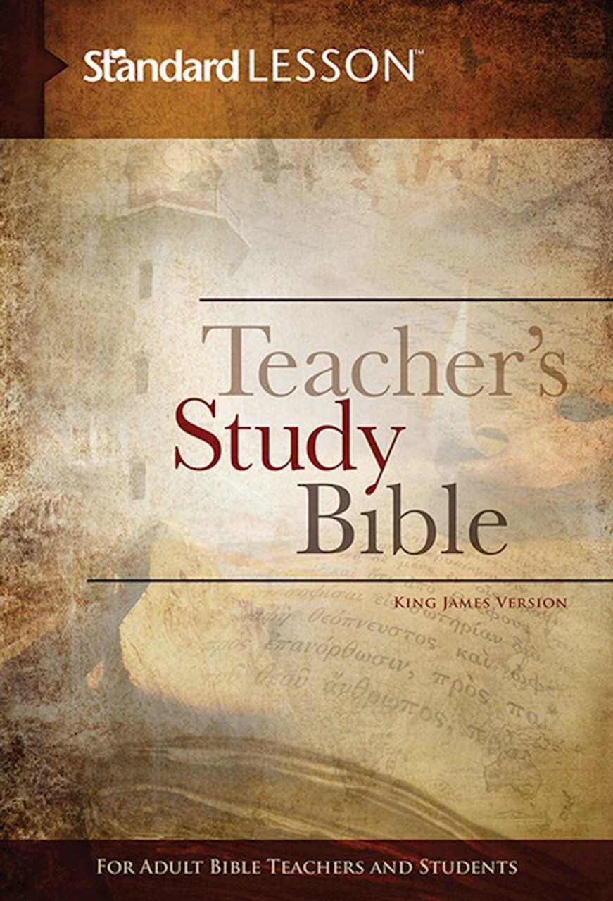 Cover of teachers study bible by KJV