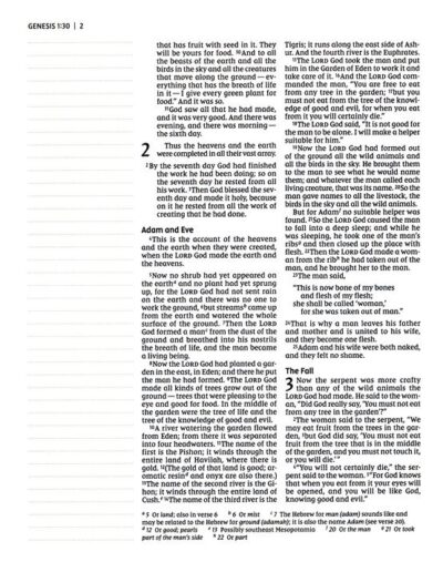 Niv, Journal the Word Bible (Perfect for Note-Taking), Double-Column, Cloth Over Board, Navy Floral, Red Letter, Comfort Print: Reflect, Take Notes, o (NIV Journal the Word Bible) - Image 14