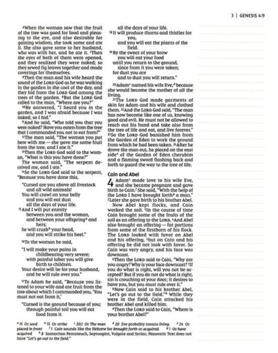 Niv, Journal the Word Bible (Perfect for Note-Taking), Double-Column, Cloth Over Board, Navy Floral, Red Letter, Comfort Print: Reflect, Take Notes, o (NIV Journal the Word Bible) - Image 15