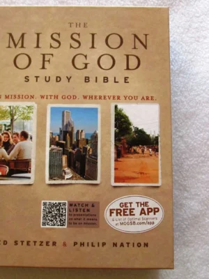 God: The Mission of God Study Bible, Hardcover 1st Edition HC