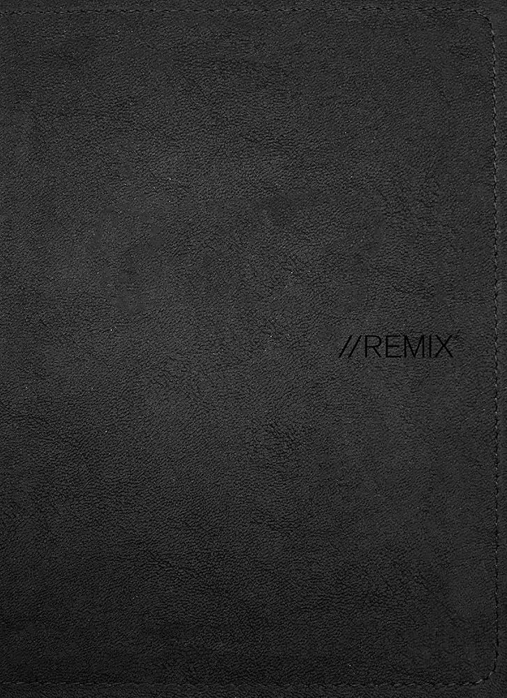 The Message//REMIX (Leather-Look, Black): The Bible in Contemporary Language - Image 4
