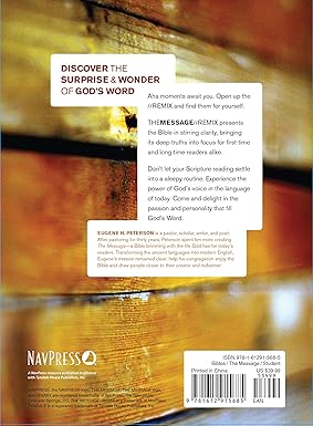 The Message//REMIX (Leather-Look, Black): The Bible in Contemporary Language - Image 6