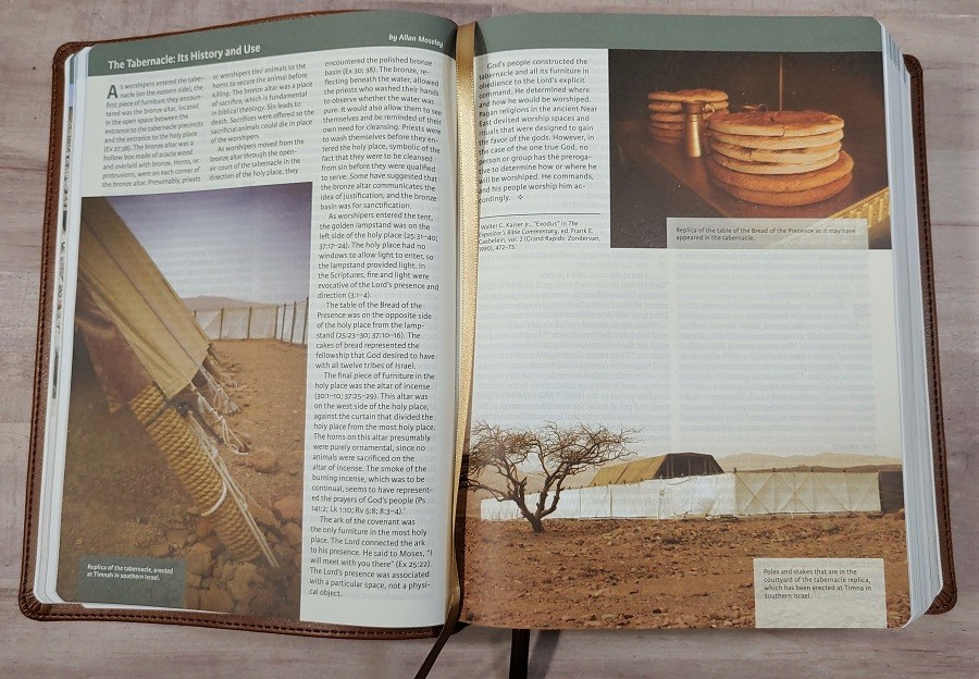 CSB Holy Land Illustrated Bible, Premium Black Genuine Leather - Image 12