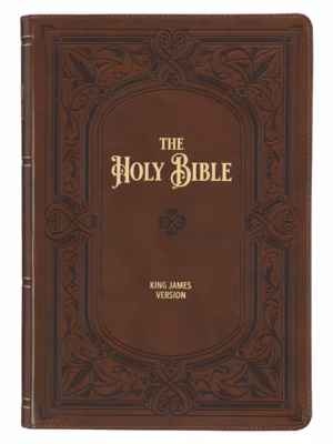 KJV Gift Edition Bible Dark Brown (Leather Bound)