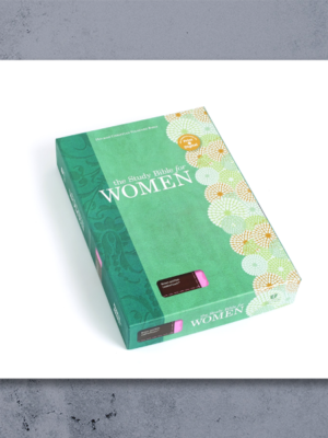 The Study Bible for Women, Brown/Pink LeatherTouch Indexed