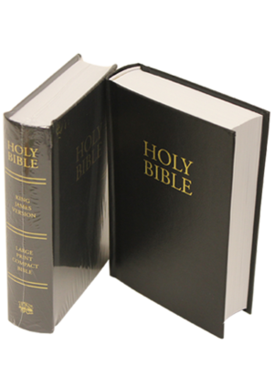 KJV Large Print Compact Bible | Casebound