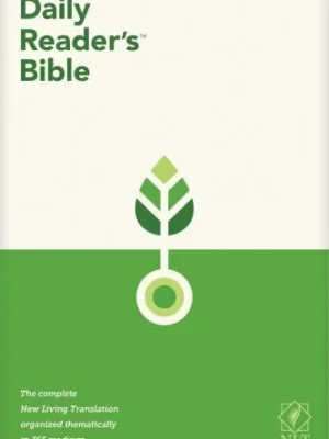 NLT Daily Reader's Bible (Softcover) by Tyndale (2020, Trade Paperback)