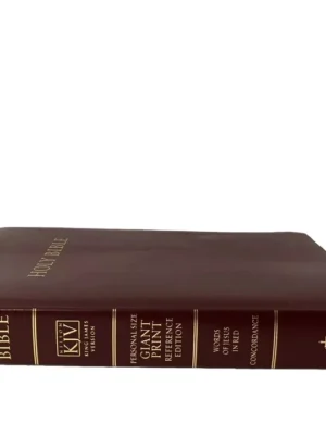 Holy Bible KJV Giant Print Reference Ed Red Letter 2003 Nelson 1541BG EXCELLENT