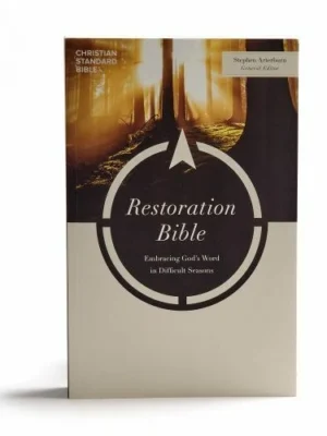 CSB Restoration Bible, Trade Paper: Embracing God's Word in Difficult Season...