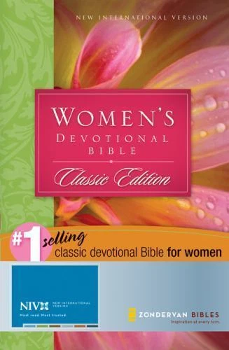 NIV Women's Devotional Bible, Zondervan, Very Good Book - Image 7