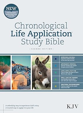 KJV Chronological Life Application Study Bible, Second Edition (Hardcover) by Tyndale (Creator) Format: Hardcoverrewf - Image 3