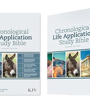 KJV Chronological Life Application Study Bible, Second Edition (Hardcover) by Tyndale (Creator) Format: Hardcoverrewf