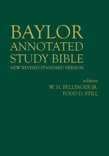 Baylor Annotated Study Bible by W H Bellinger: Used - Image 5